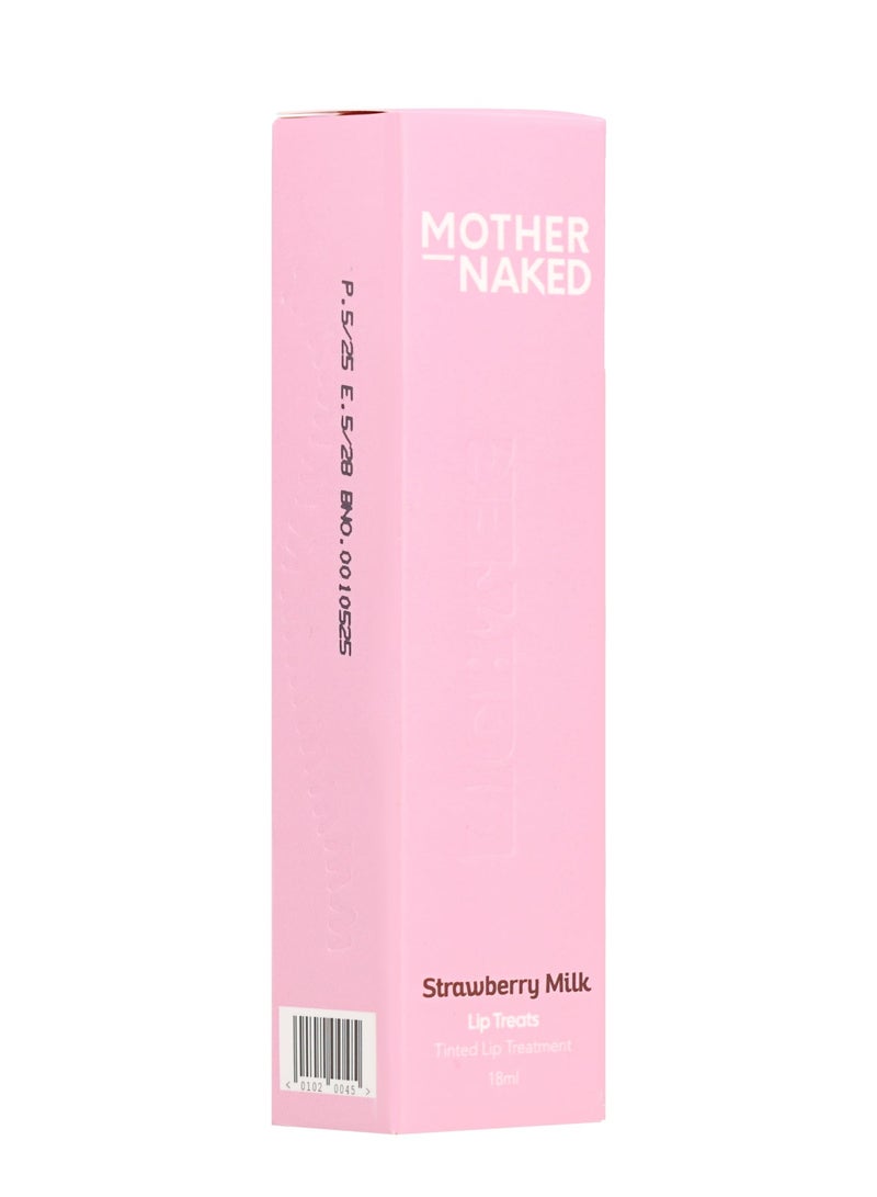 Mother Naked Strawberry Milk Lip Treat XL | 18ml | Creamy Soft Pink Glossy Tint | Strawberry Milkshake Flavour | Suitable For Mixing With Other Tints | Vitamin E - Image 4